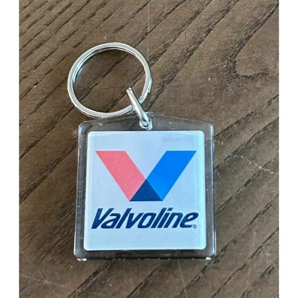 Vintage Valvoline Zerex Pyroil Motor Oil Advertising‎ Keychain Auto Collector
